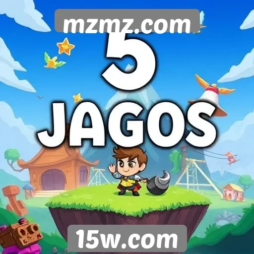 Top 5 jogos mais populares no mzmz.com